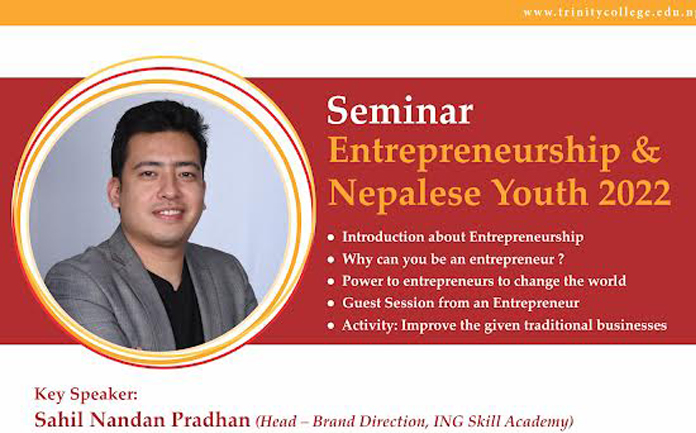 Seminar-Entrepreneurship & Nepalese Youth 2022